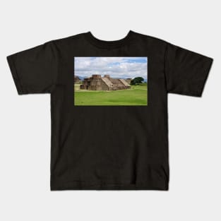 Site archéologique de Monte Alban, Oaxaca Mexique Kids T-Shirt